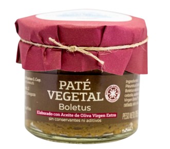 Pat&eacute; vegetal de Boletus Vegetal 100%