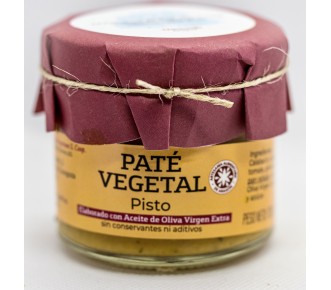 Pat&eacute; vegetal de  Pisto Vegetal 100%
