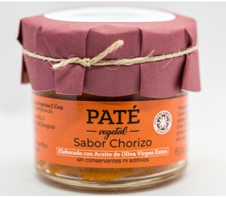 Pat&eacute; Vegetal Sabor Chorizo Vegetal 100%