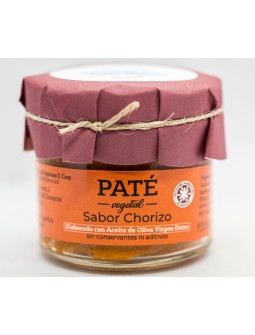 Pat&eacute; Vegetal Sabor Chorizo 100% Artesano